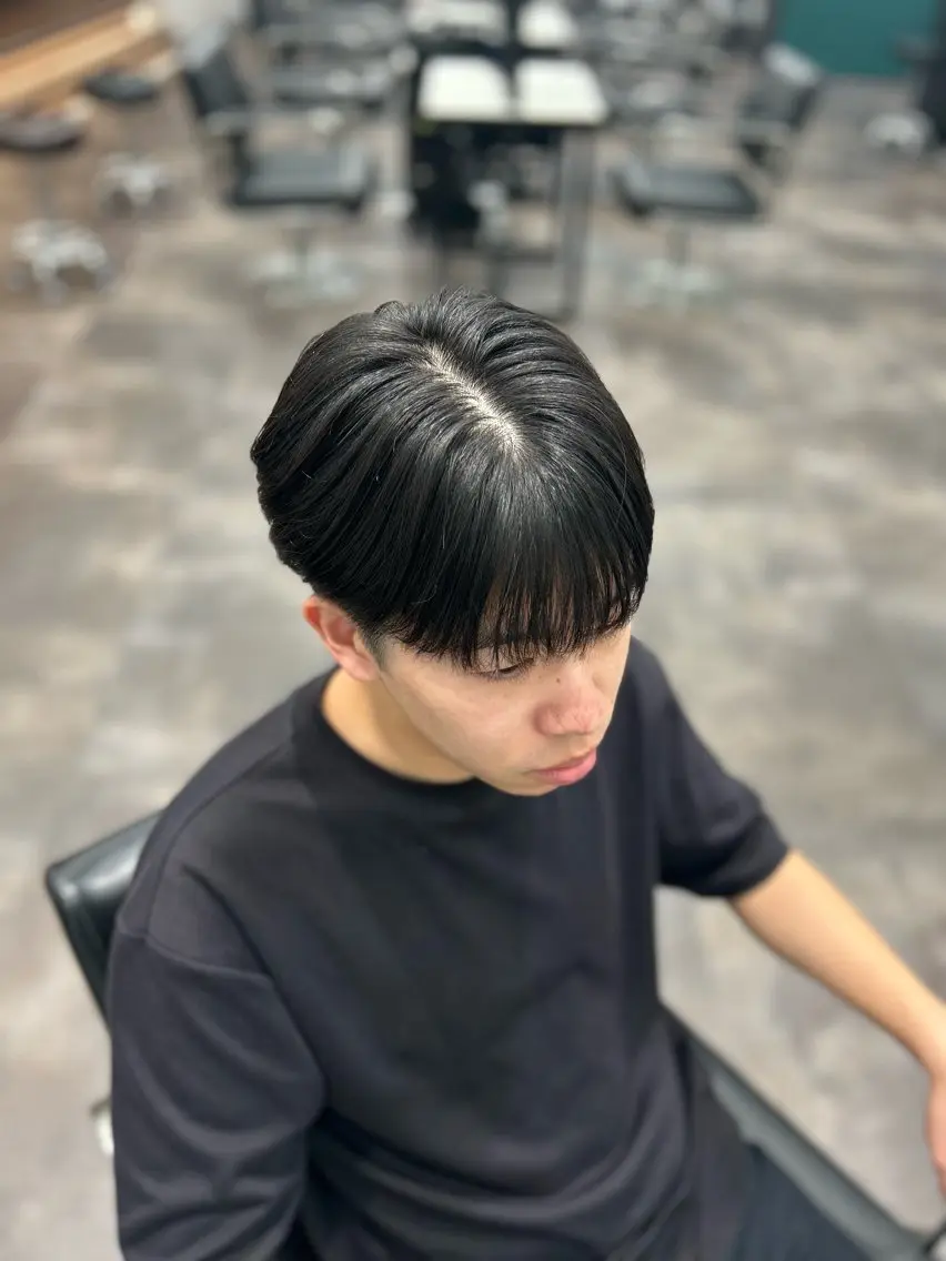 ミディアム メンズ 👾メンズえぐ特化 井上風冴👾のヘアスタイル