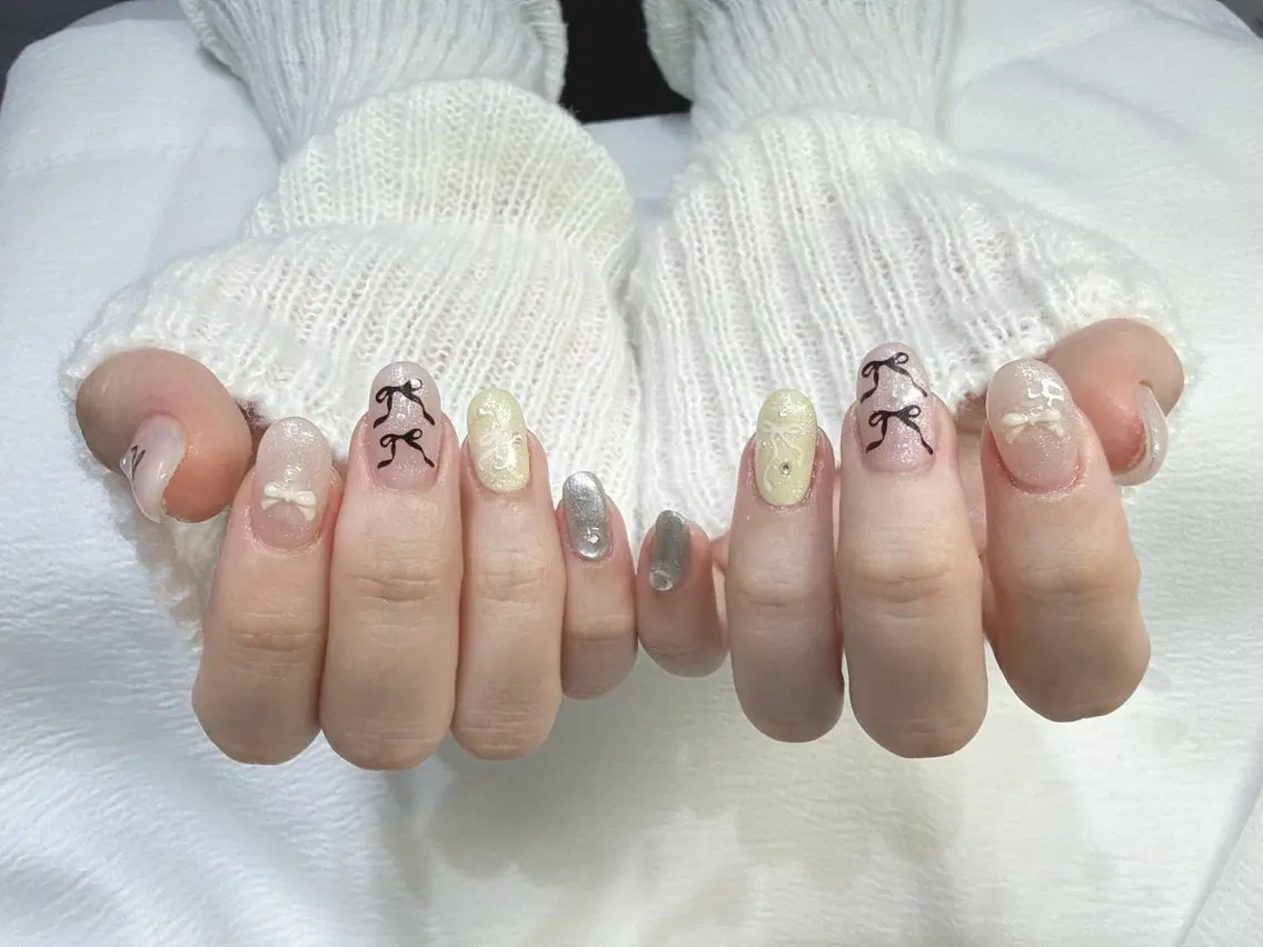 ネイル NailSalon✨ Écrinエクランのネイルデザイン