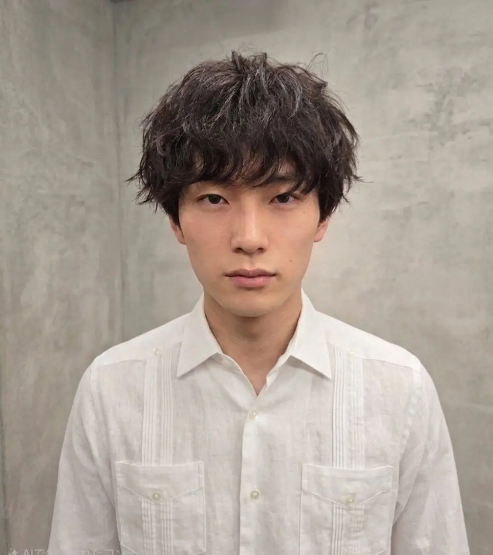 ショート 渋谷メンズ特化 田中のヘアスタイル
