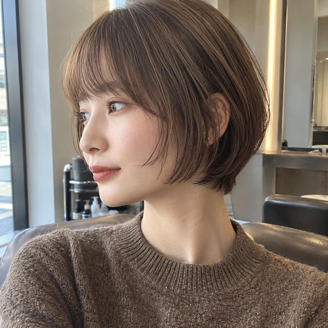 ショート charme 神戸元町/三宮のヘアスタイル