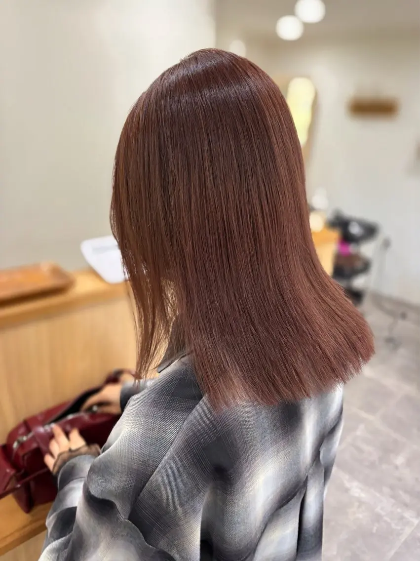 セミロング カラー (kakko) ayumiのヘアスタイル