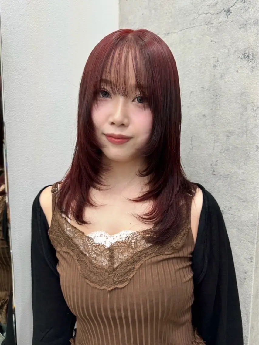 🩶ロング・ミディアム カットの写真