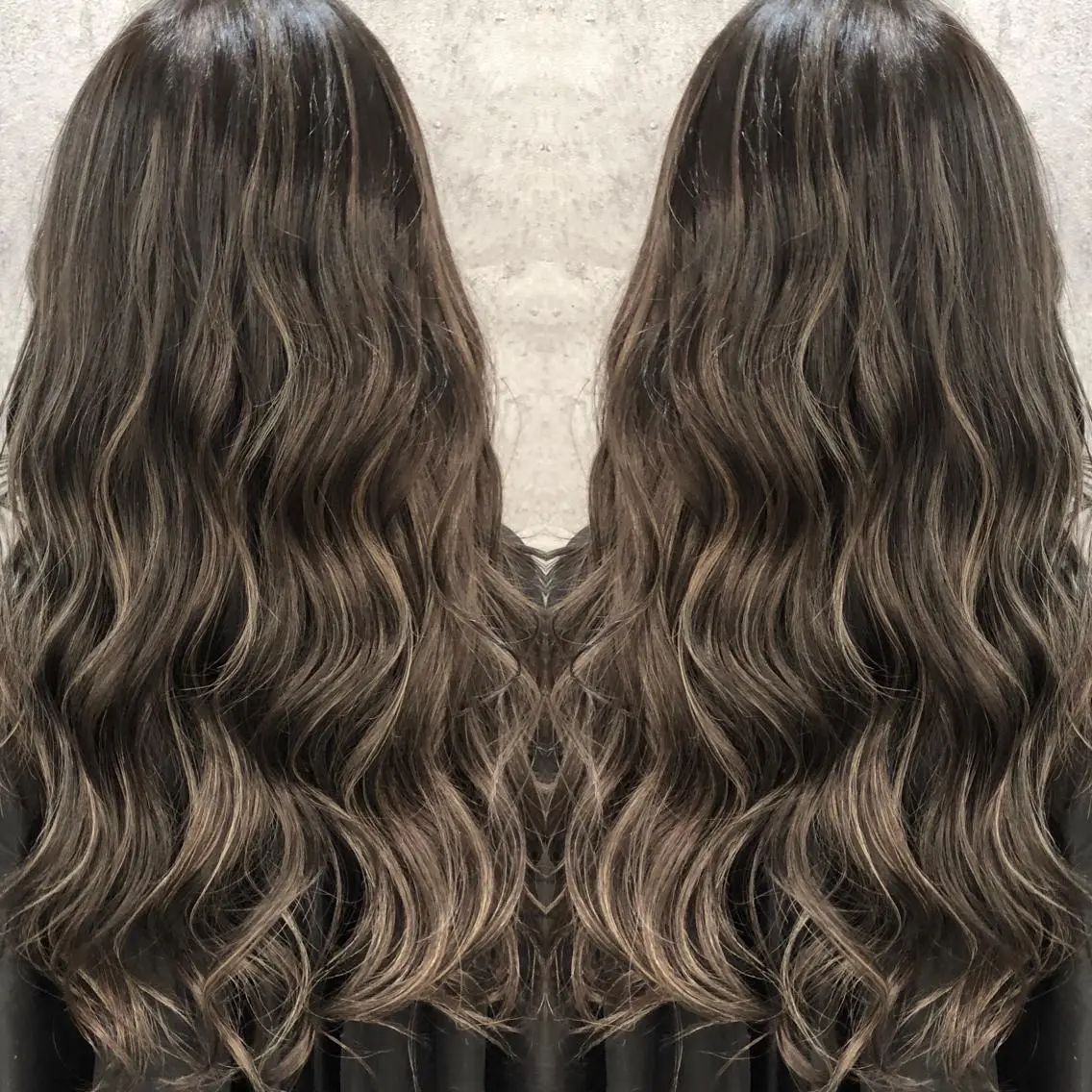 ロング カラー ハイライトカラー ハイライト ✨MiL✨ ✨心斎橋✨のヘアスタイル