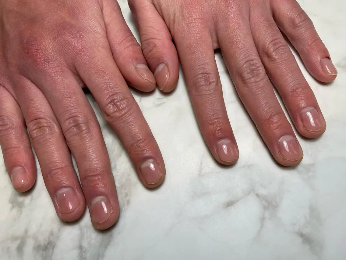 メンズ ネイル ハンドネイル RICO Nail パーツつけ放題🌈のネイルデザイン