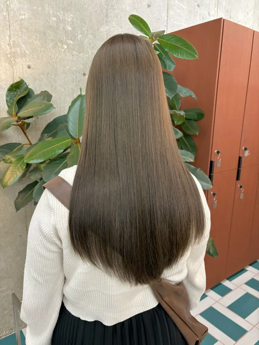 透明感ダブルカラー✨️(ブリーチカラー)の写真
