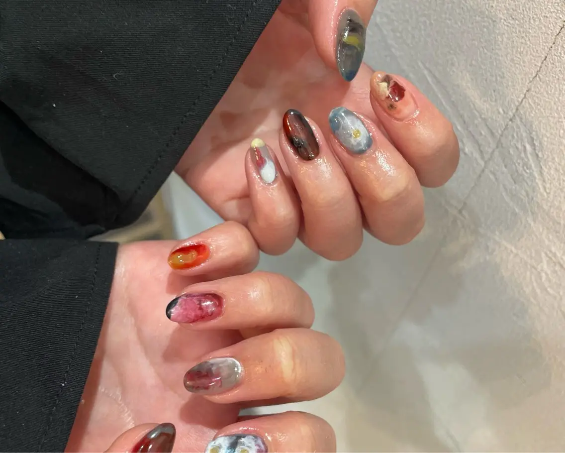 ネイル ニュアンスネイル 【 Lea's 】 kaedeのネイルデザイン