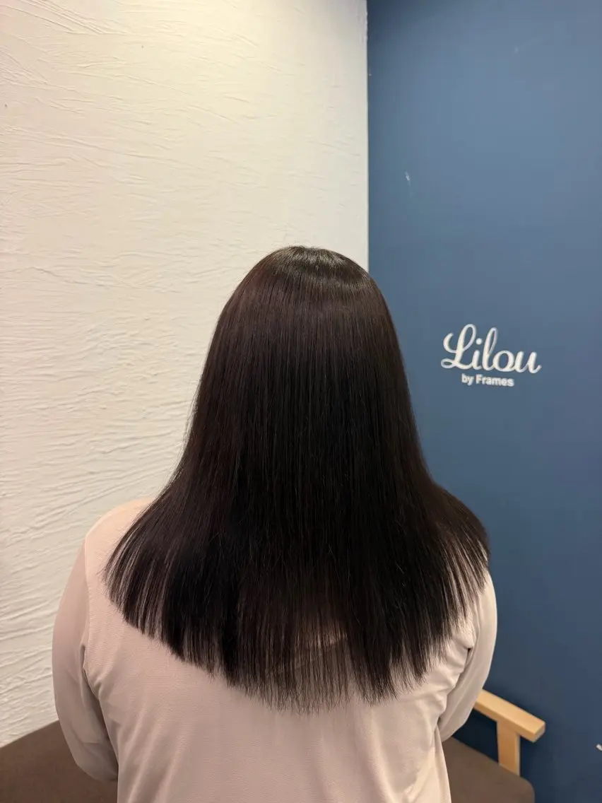 ミディアム カット ヘアカラー ꙳⸝⸝𐙚 すずき ゆな 𐙚⸝⸝꙳のヘアスタイル