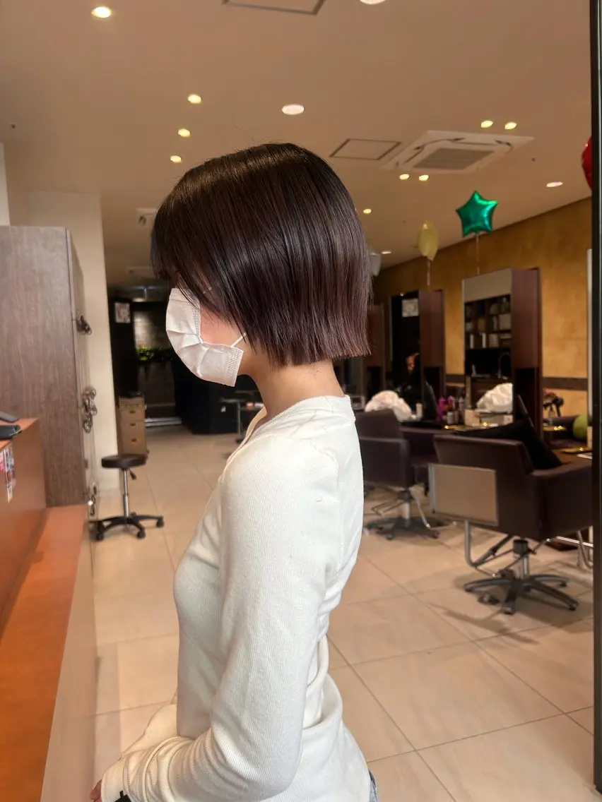 ショート 一柳 瑞穂のヘアスタイル