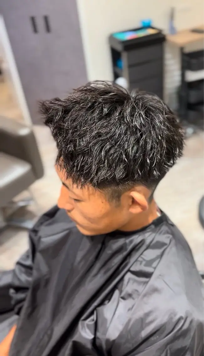 パーマ 💈メンズパーマ特化 金子温貴💈のヘアスタイル