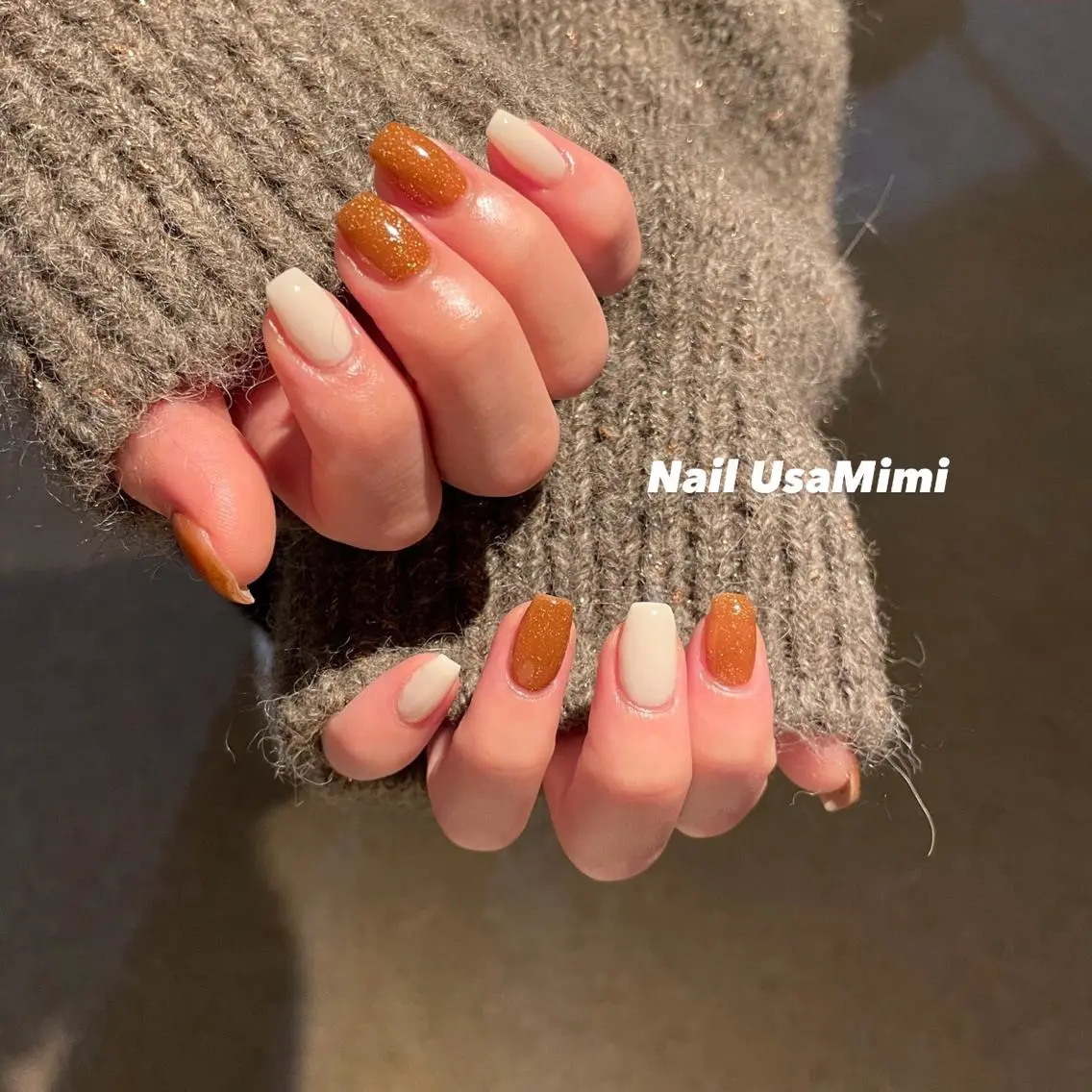 ネイル クリアネイル フットネイル ジェルネイル マグネットネイル 持ち込み 本町ネイルNail UsaMimiのネイルデザイン