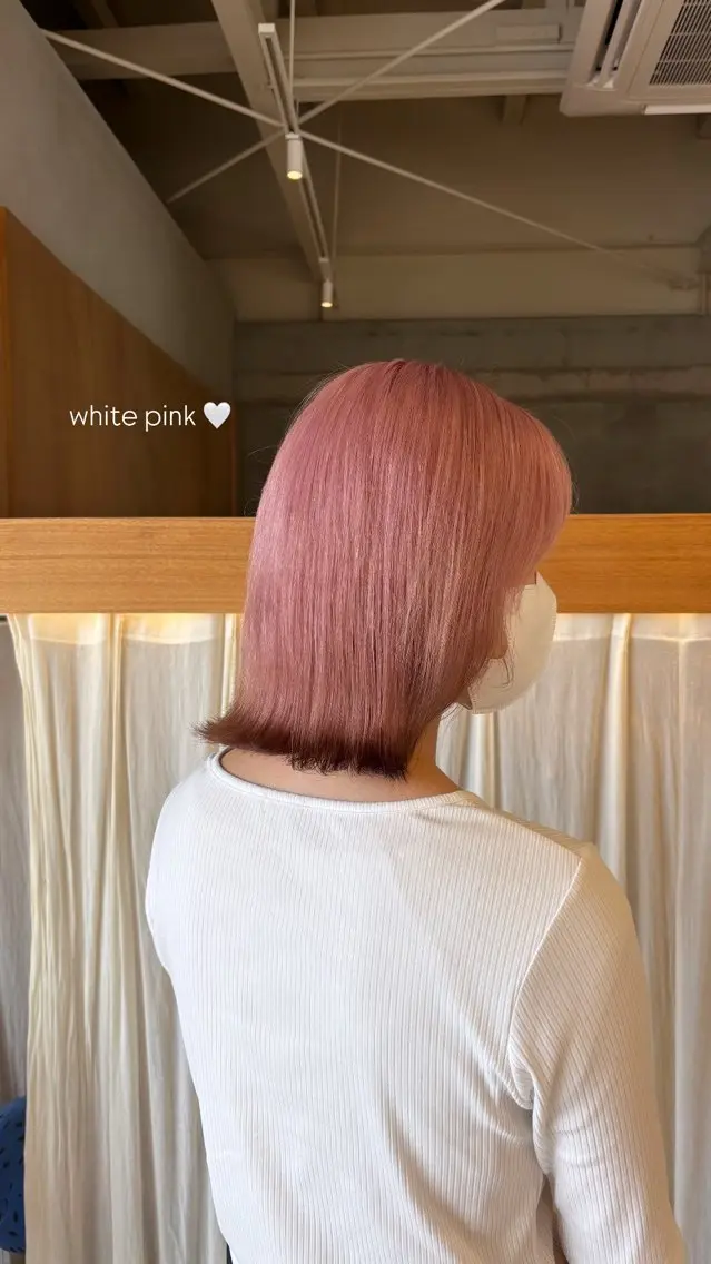 【学割U24】カット + ブリーチダフルカラー +ダメージ補習5stepTR🦈𓂃 𓈒𓏸◌の写真