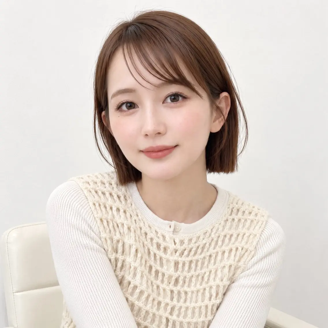 ショート ボブ 似合わせカット カット ヘアカラー トリートメント 骨格診断/宮澤瑞穂 ボブ/レイヤー/銀座のヘアスタイル