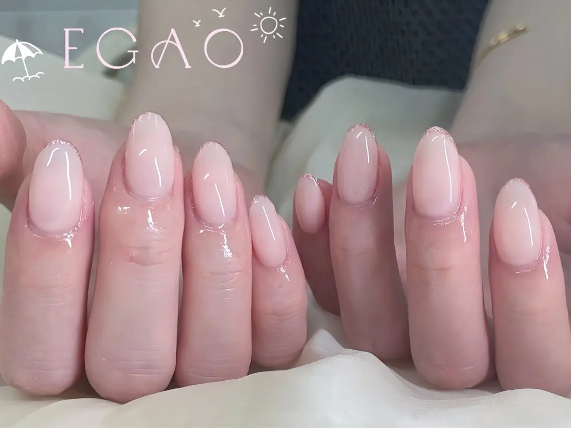 ネイル アートネイル フットネイル フレンチネイル ジェルネイル グラデーション ハンドネイル EGAO NAIL 錦糸町店のネイルデザイン