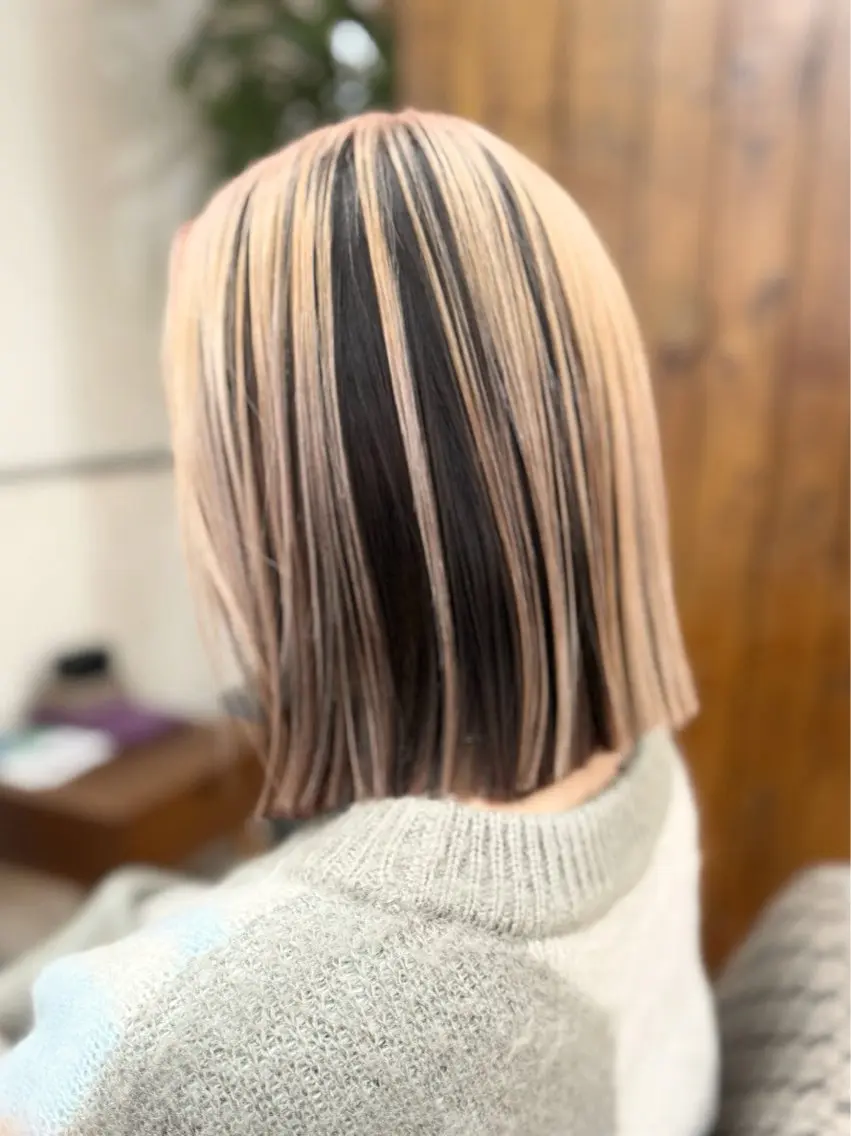ミディアム ヘアカラー dolphin ownerのヘアスタイル