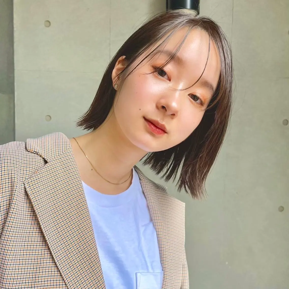 ショート カラー うざバング ✨👑お洒落ショート ❣️村上せいな✨のヘアスタイル