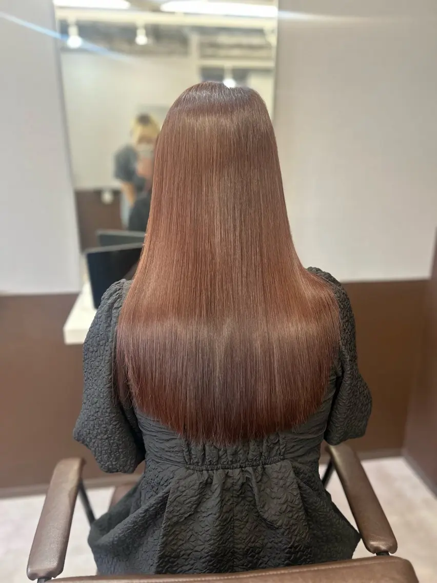 ロング カラー 韓国×髪質改善カラー 💎hinaのヘアスタイル