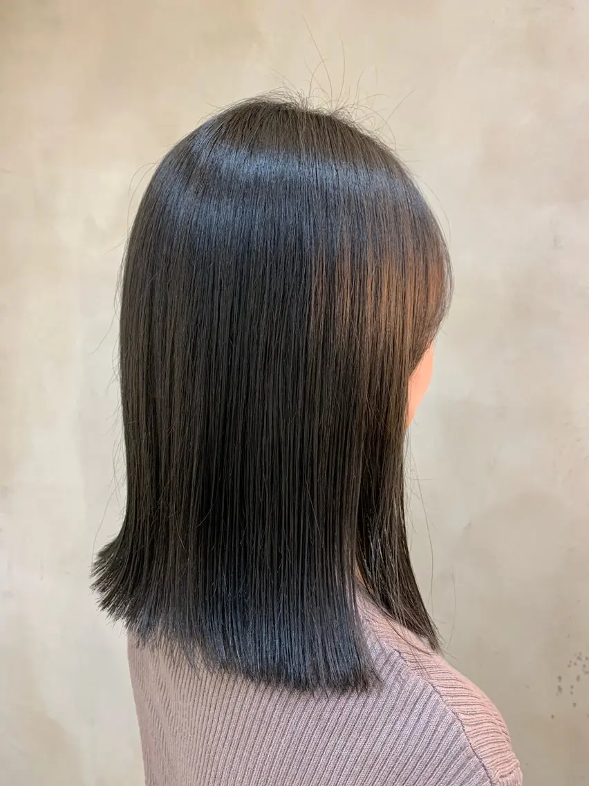ミディアム カラー ヘアカラー トリートメント ダブルカラー /レイヤー/アリサのヘアスタイル