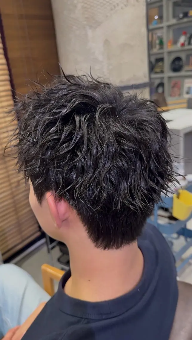 パーマ パーマ 宮本 翔琉のヘアスタイル