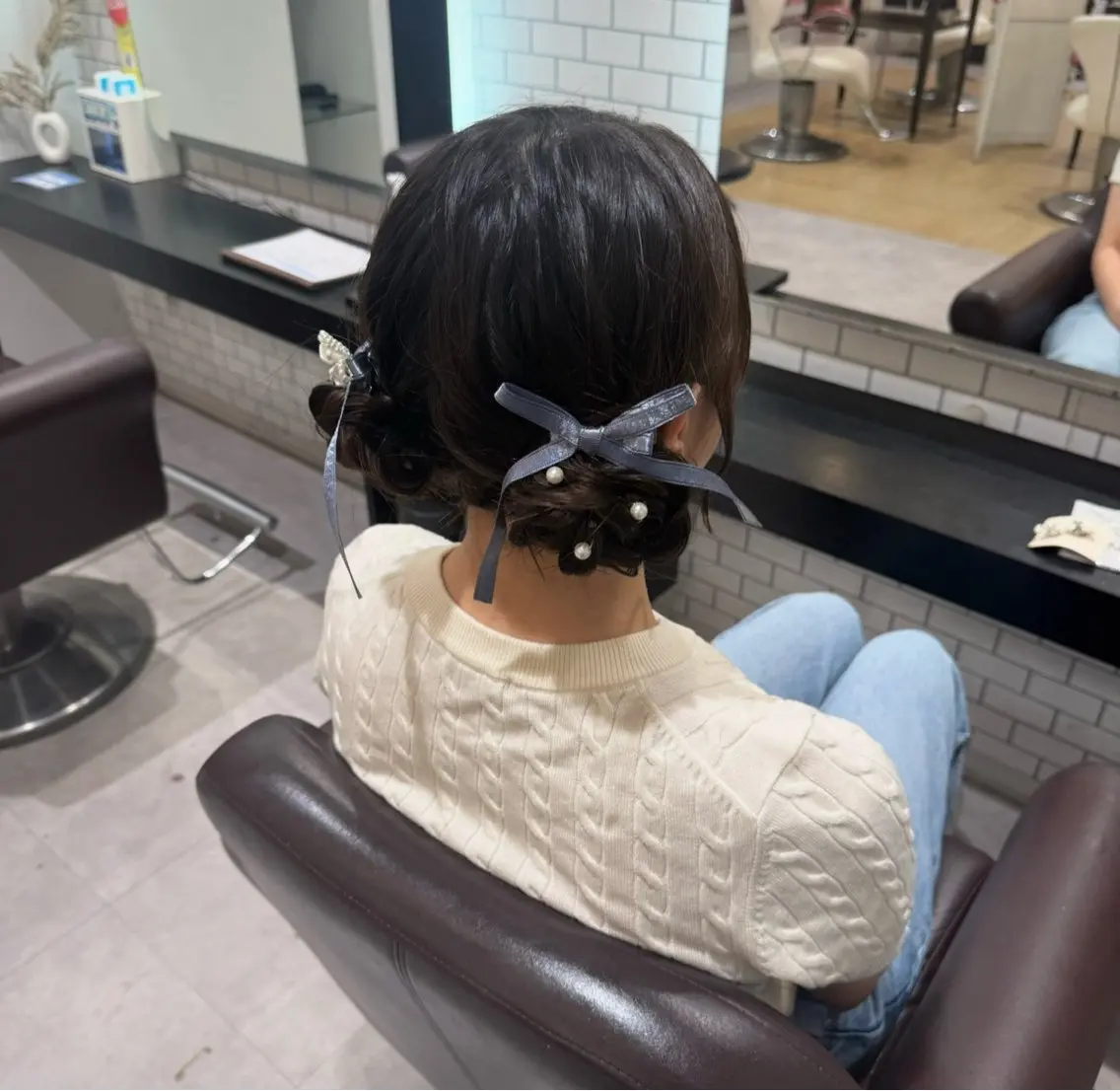 ロング ヘアアレンジ 🎀ヘアアレンジ 🎀ななみのヘアスタイル