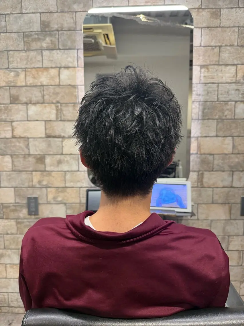 ショート メンズ カット fan.ray🦖 髙橋翔一のヘアスタイル