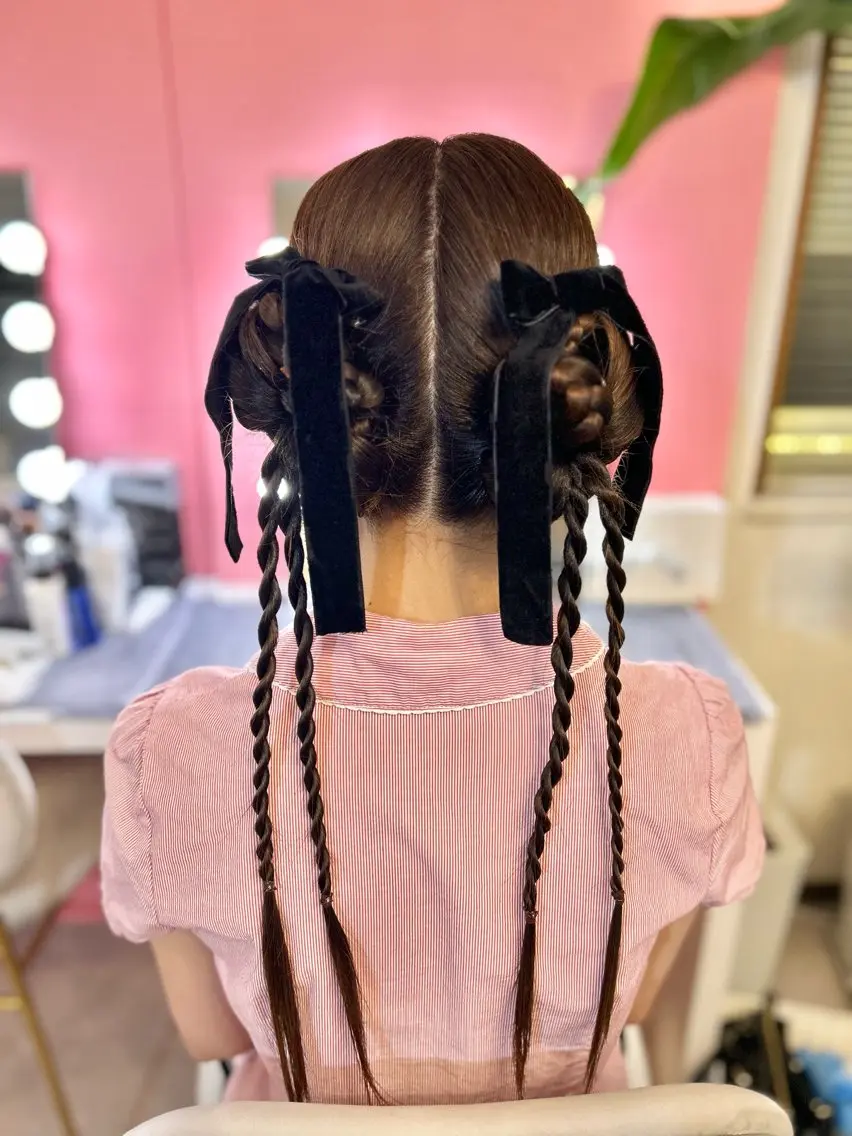 ロング ヘアセット 北本 美幸のヘアスタイル