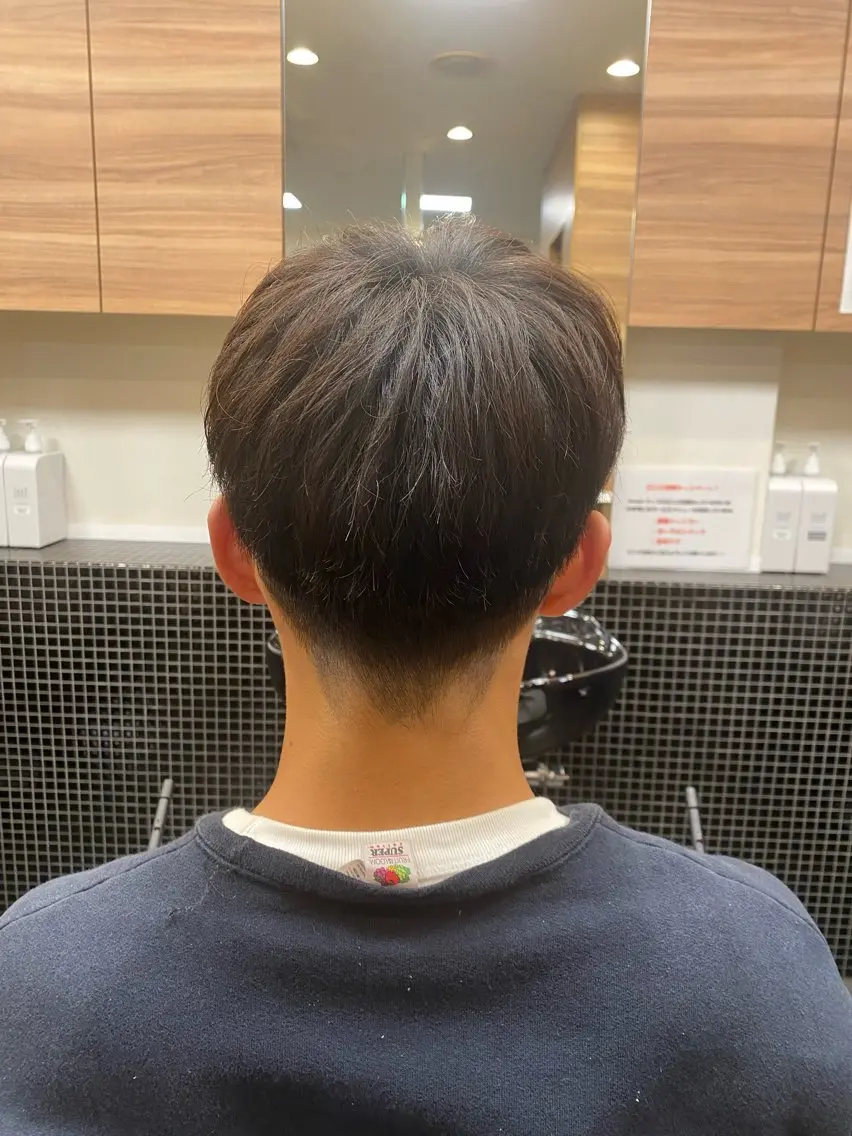 ショート メンズ メンズパーマモデル 大募集中のヘアスタイル