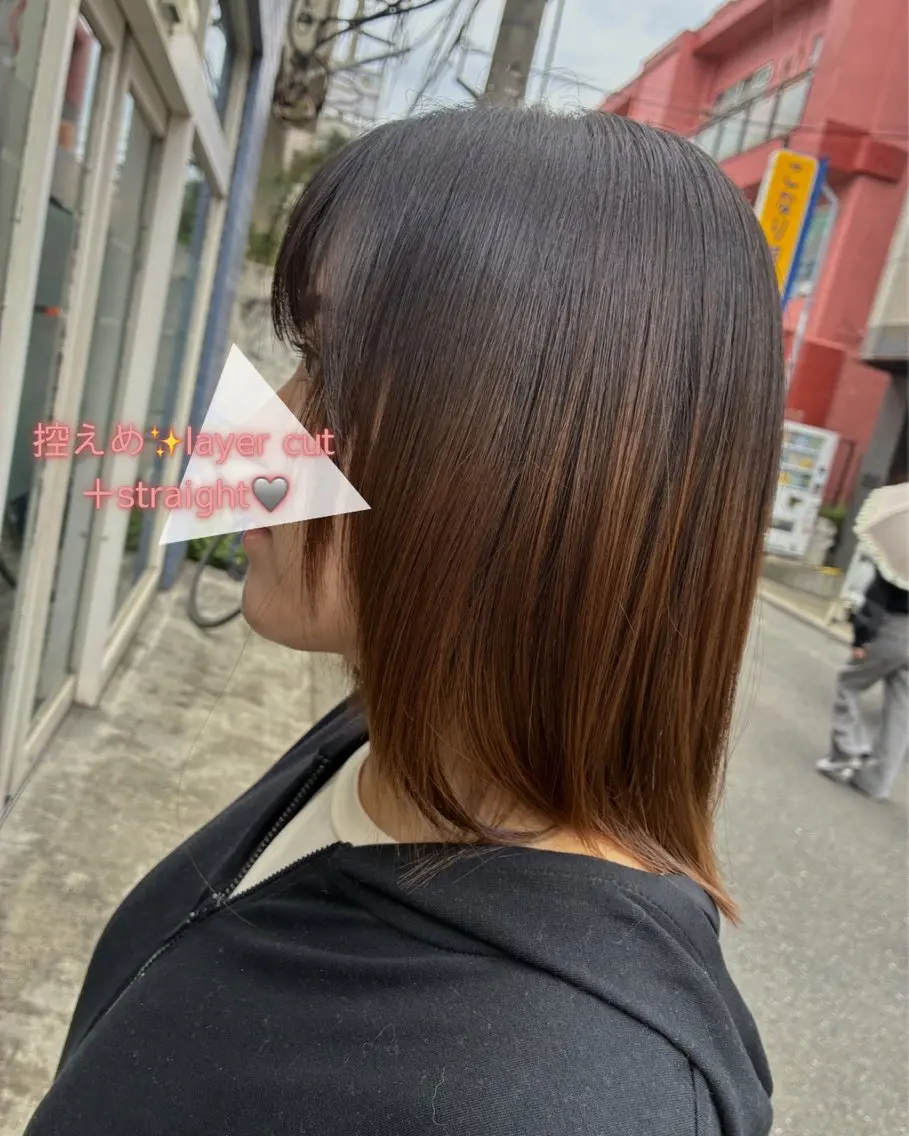 セミロング カラー モデル様募集中🍒/ soraのヘアスタイル