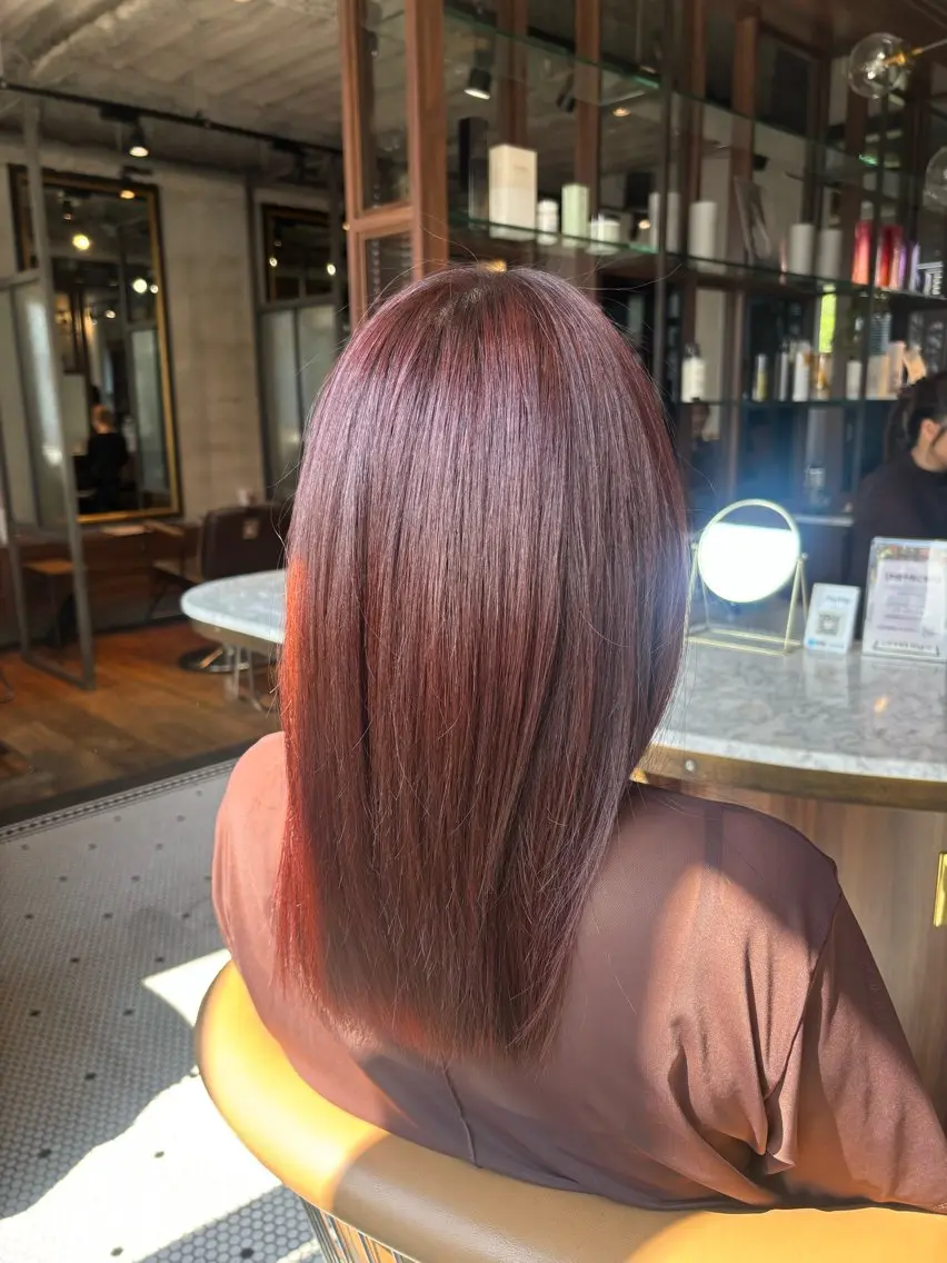 ロング ヘアカラー グレージュカラー/ 透明感カラー🗽のその他イメージ
