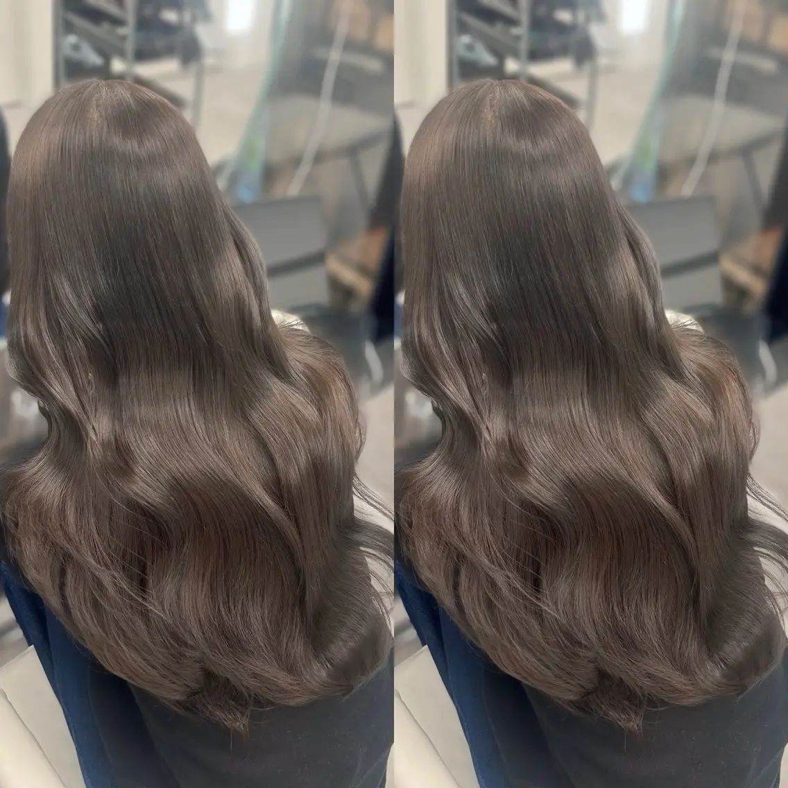 ロング カラー ヘアカラー トリートメント ヘアセット ゆうさ ❥ 髪質改善 似合わせカットのヘアスタイル