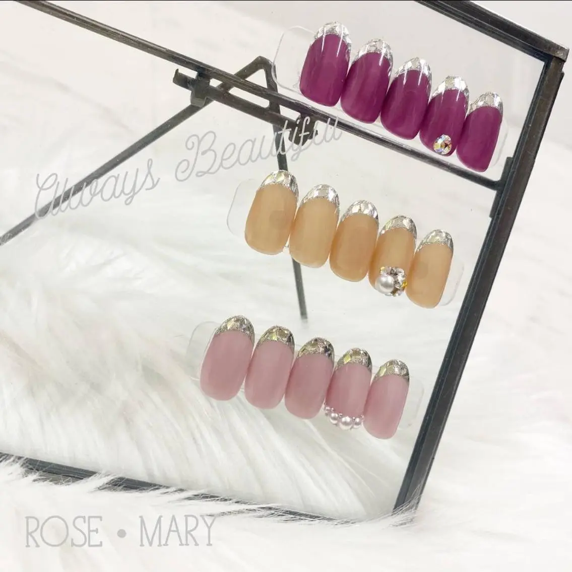ネイル ハンドネイル ROSE・ MARY 鈴木のネイルデザイン