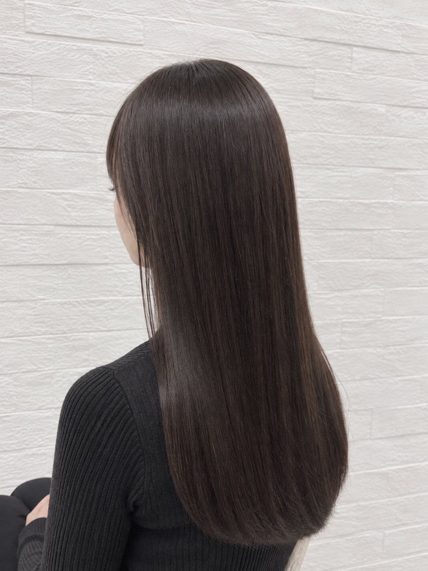 ロング カット 縮毛矯正 井上椋介 【Recharme】のヘアスタイル