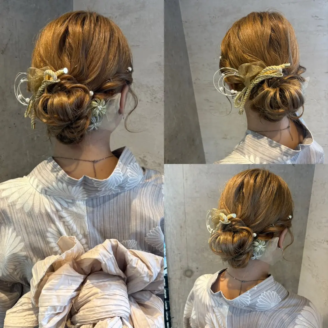 ヘアアレンジ 着付け 美髪× ヘアセット✨Araiのヘアスタイル