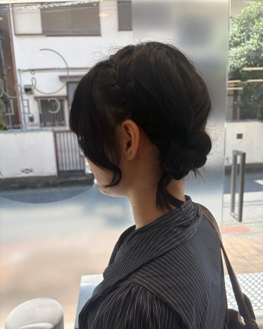 ヘアアレンジ ヘアアレンジ🎀🫧 /艶カラー💕かほのヘアスタイル