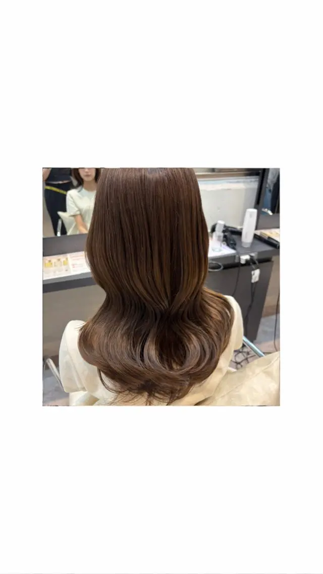 ロング カラー 🍀カラー特化透明 感ベージュ|けいなのヘアスタイル