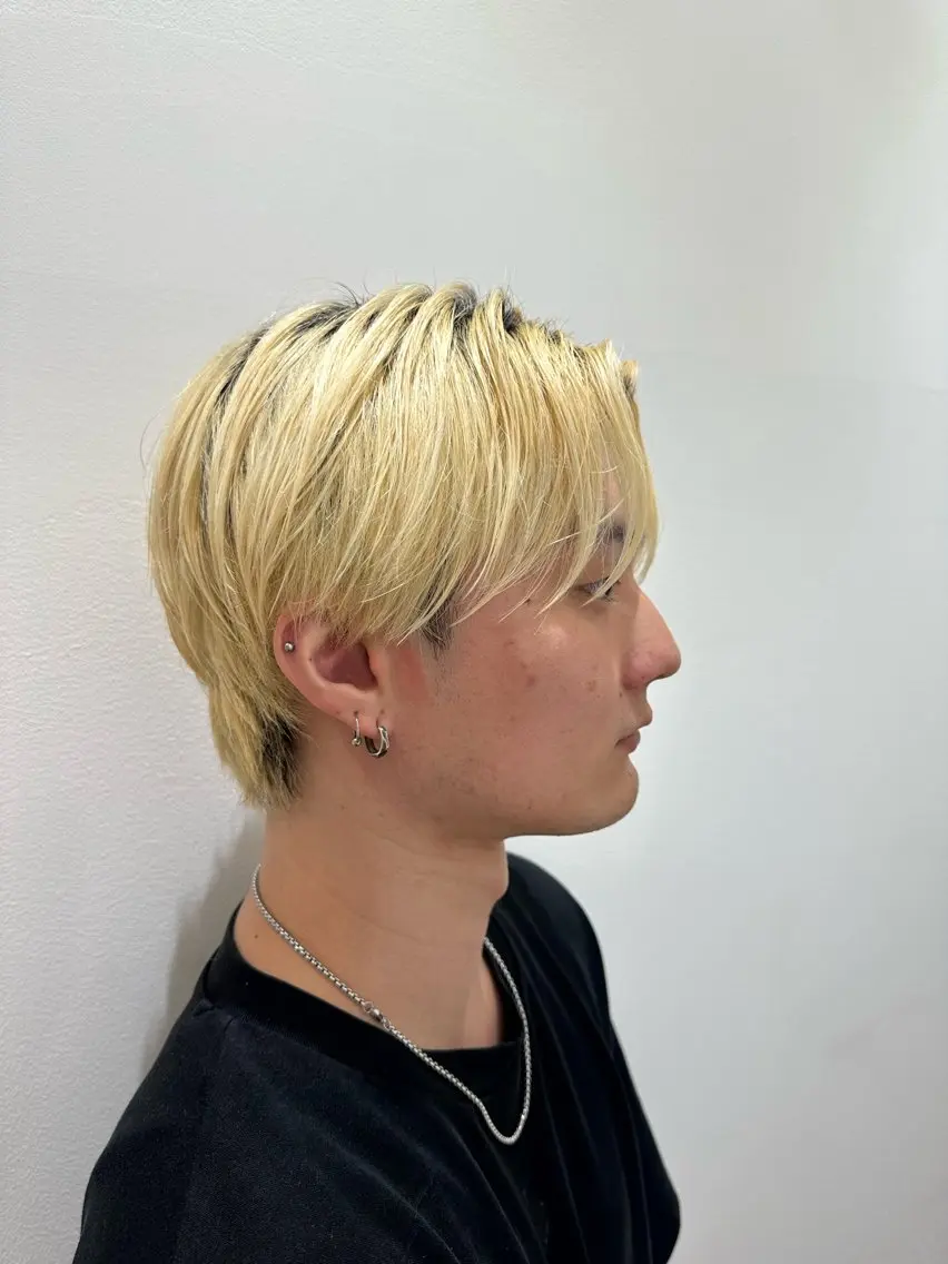 ミディアム メンズ カット Ash中目黒 森田みなみのヘアスタイル