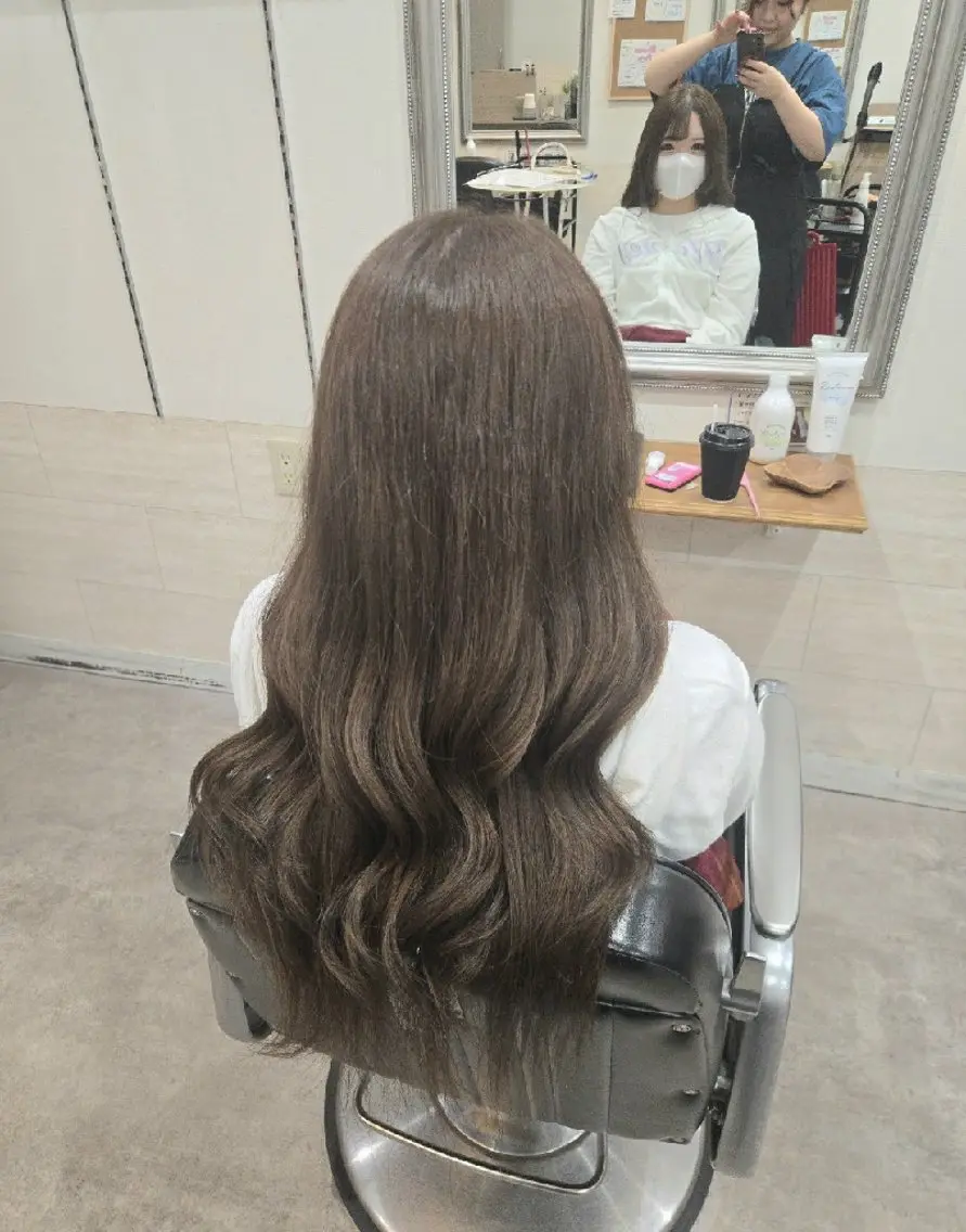 【人気NO.1👑💕】似合わせカット✂️+ボタニカルカラー🩷🍿の写真