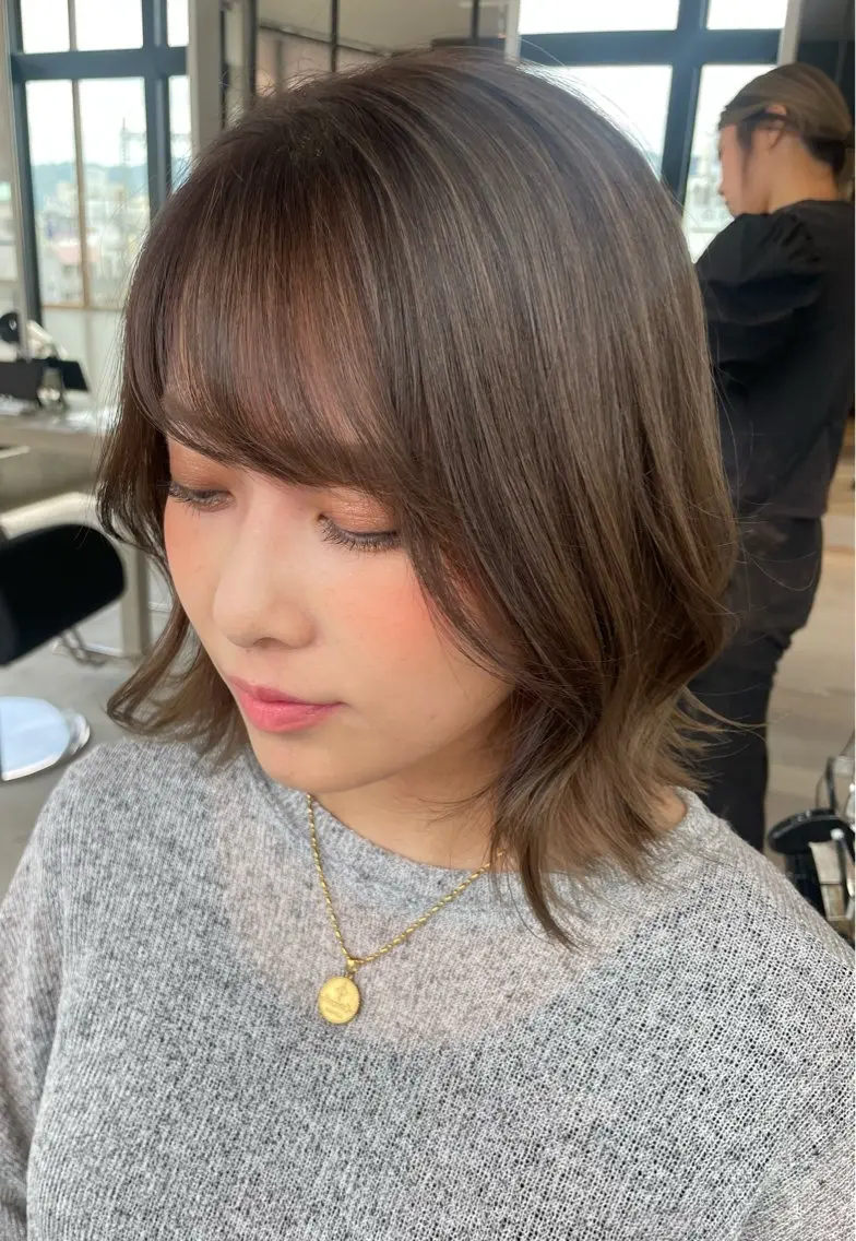ミディアム AKI 🐉のヘアスタイル