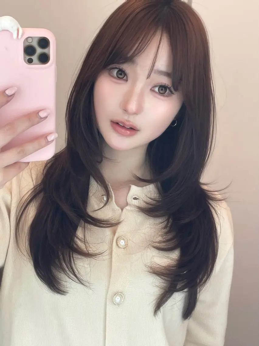 ロング 高村 旭加のヘアスタイル