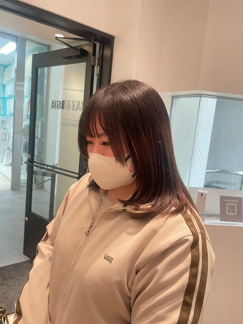 ミディアム 姫カット レイヤーカット レイヤーカット 🌺RYOKOのヘアスタイル