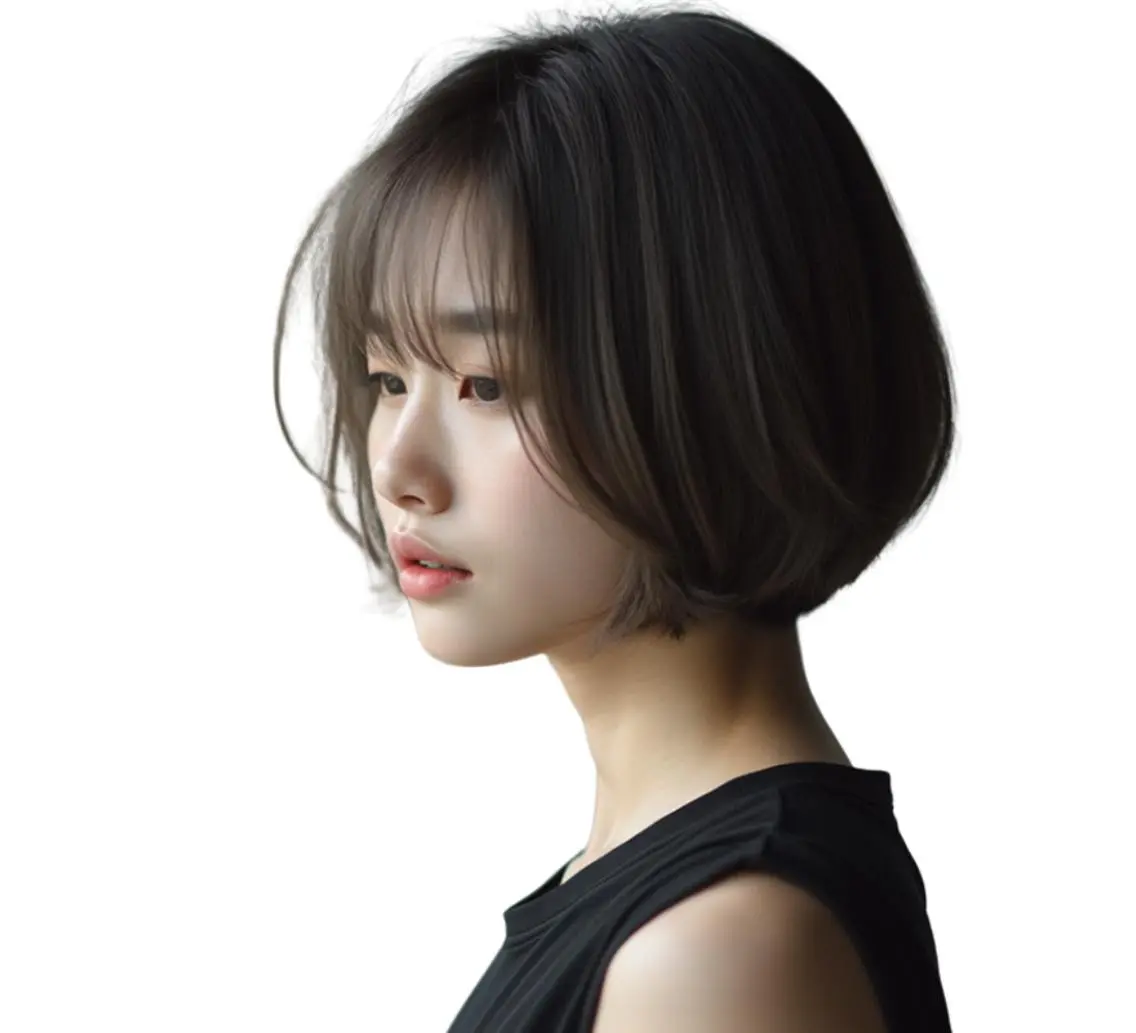 ミディアム 大石 隼也のヘアスタイル