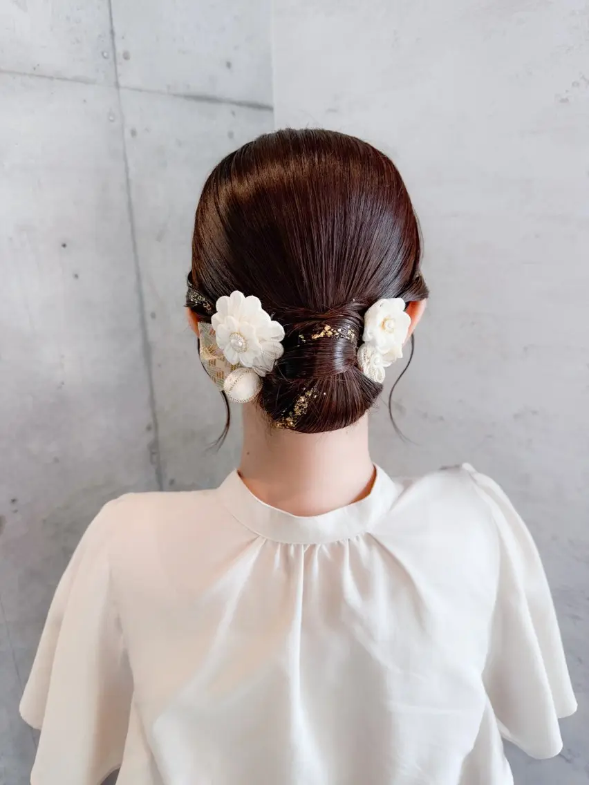 ヘアアレンジ ヘアセット はやしほのか｜ マンツーマン美容師のヘアスタイル