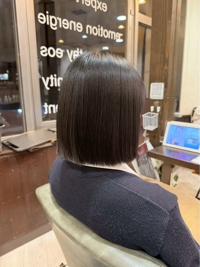 ショート 縮毛矯正 【モデル様募集中】 渡邊 マサキのヘアスタイル
