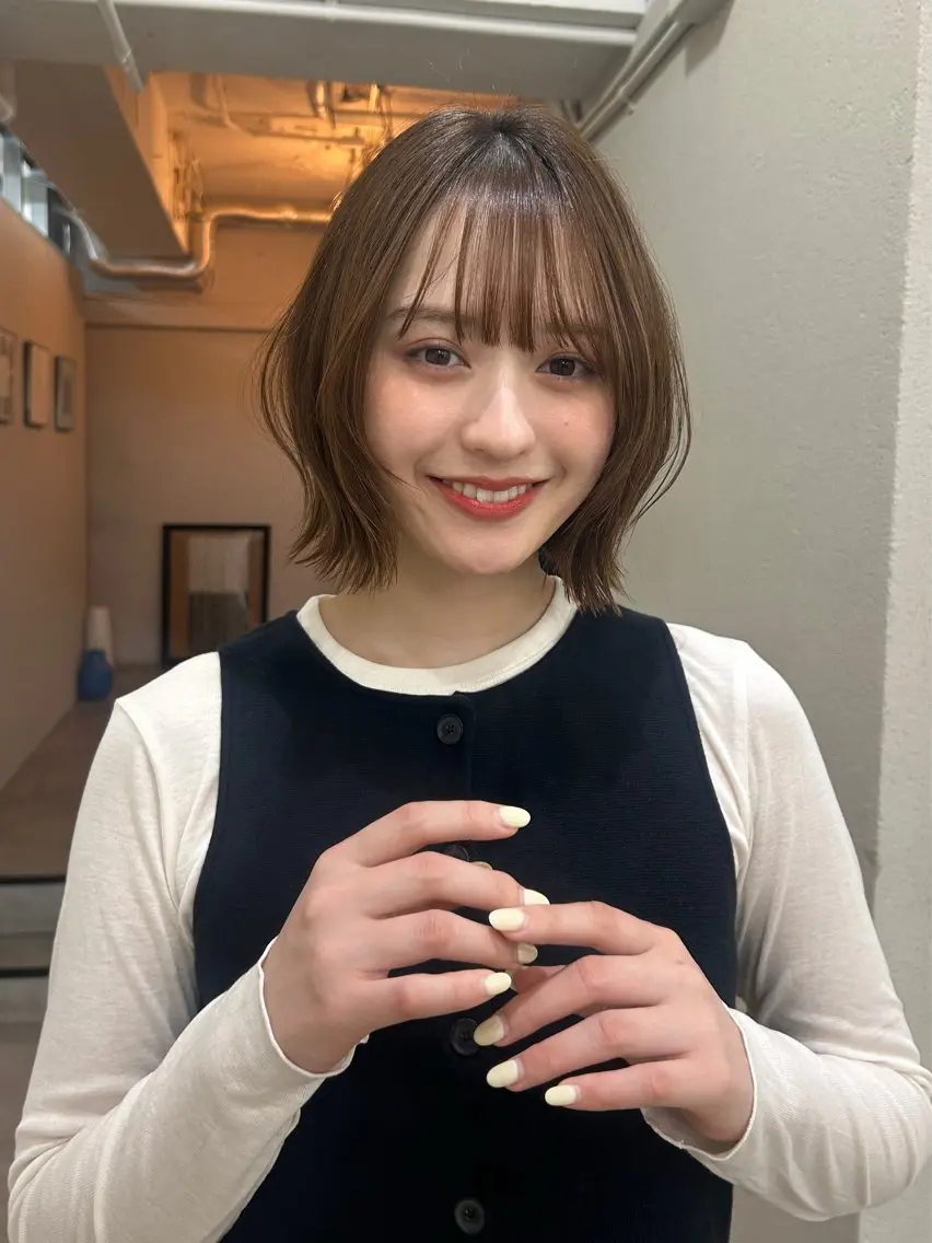 ショート カラー 透明感カラー/ chisaのヘアスタイル
