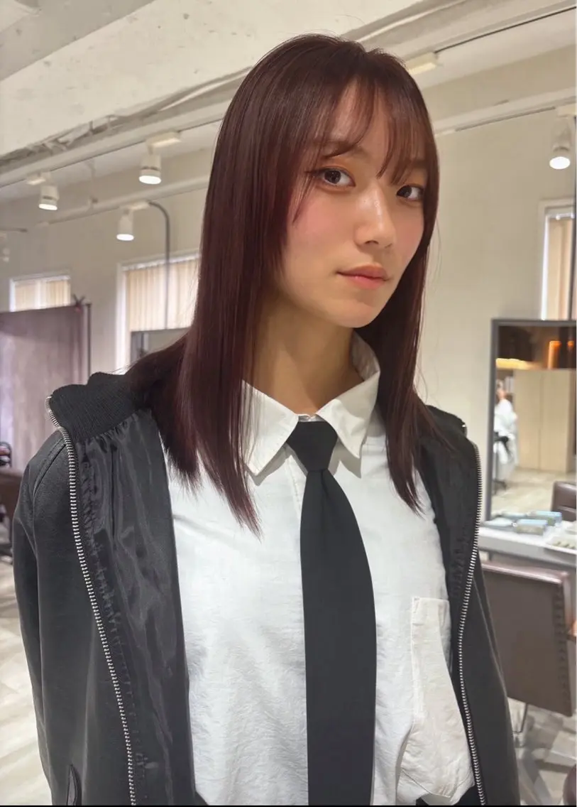 カラー 小川 龍馬のヘアスタイル