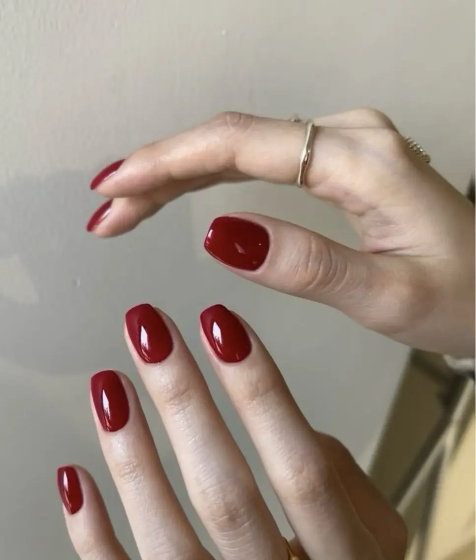 自爪💅🏻ワンカラー❤️オフあり ウォーターケア付き💦の写真
