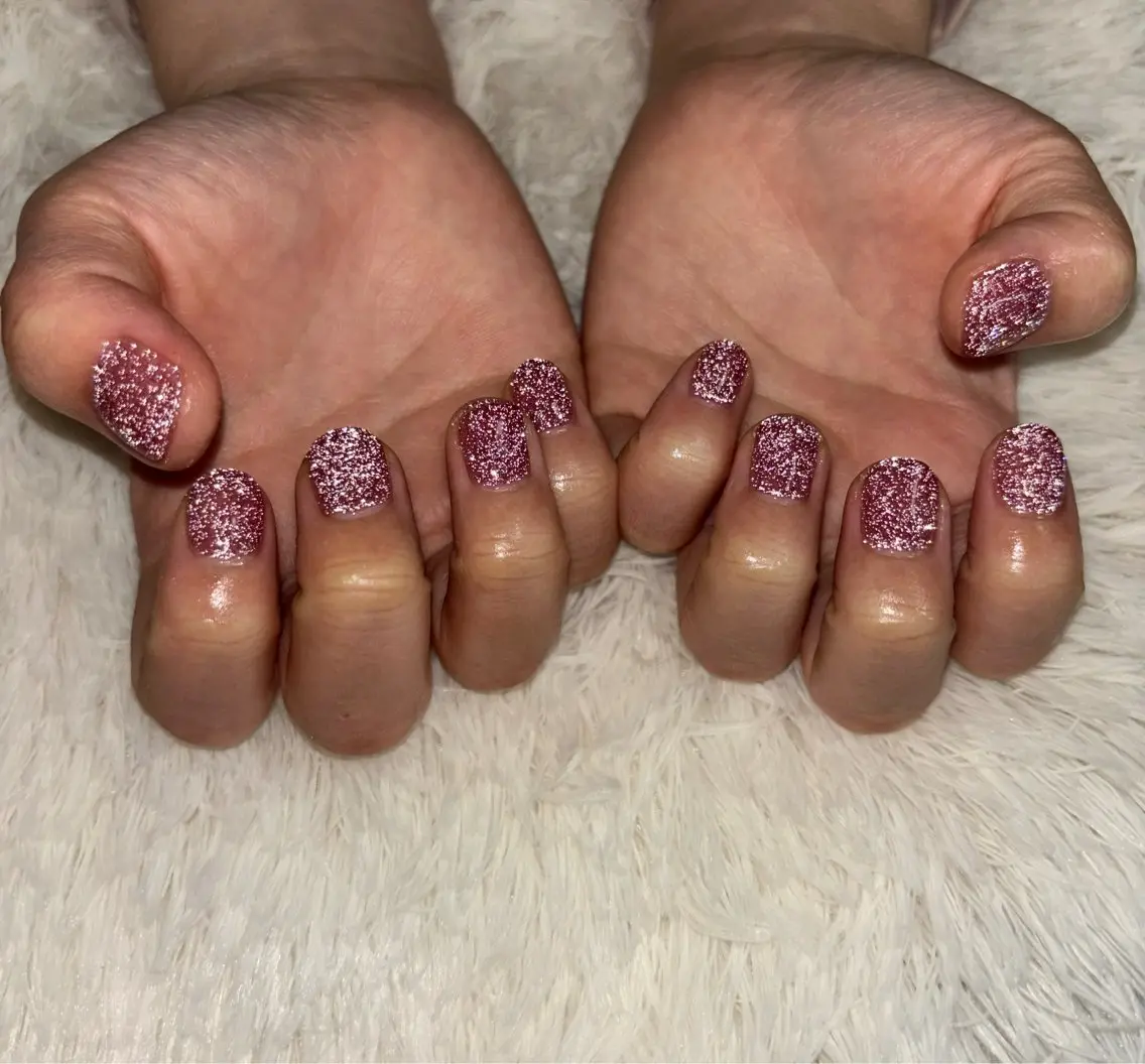 ネイル フラッシュネイル ラメ(グリッター) nail salon はるりのネイルデザイン