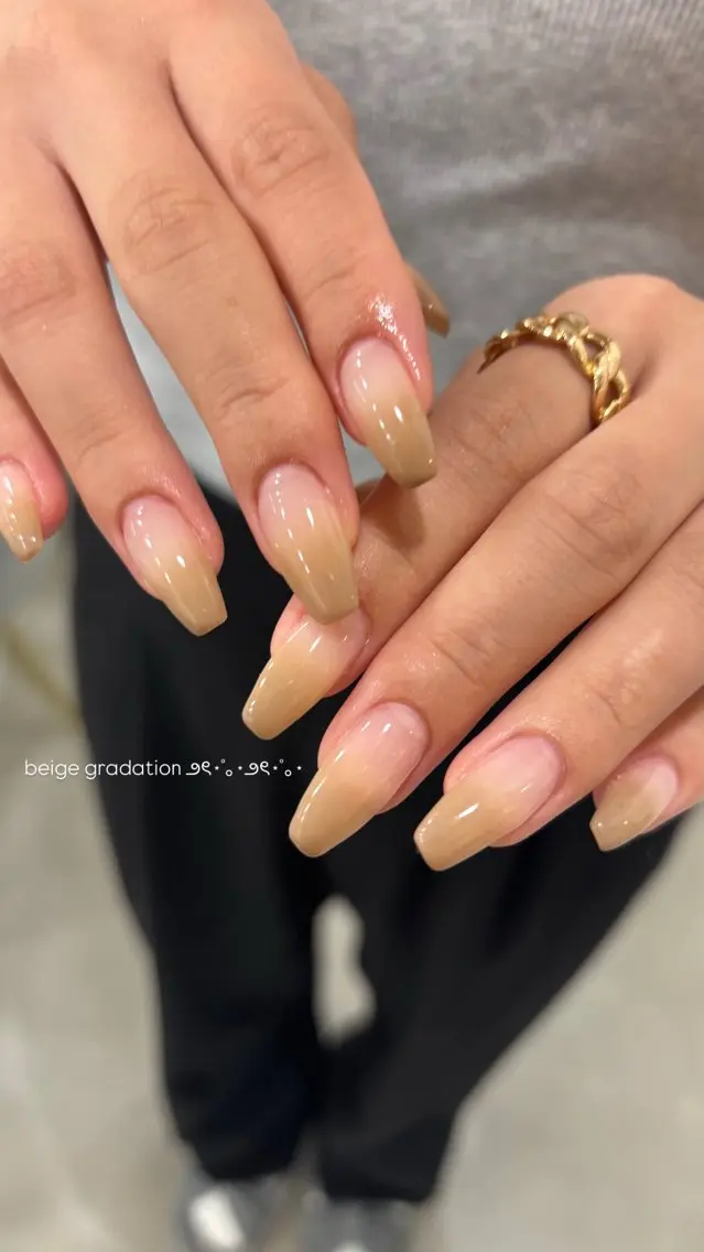 ネイル ハンドネイル 🤎Two ERI🤎のネイルデザイン