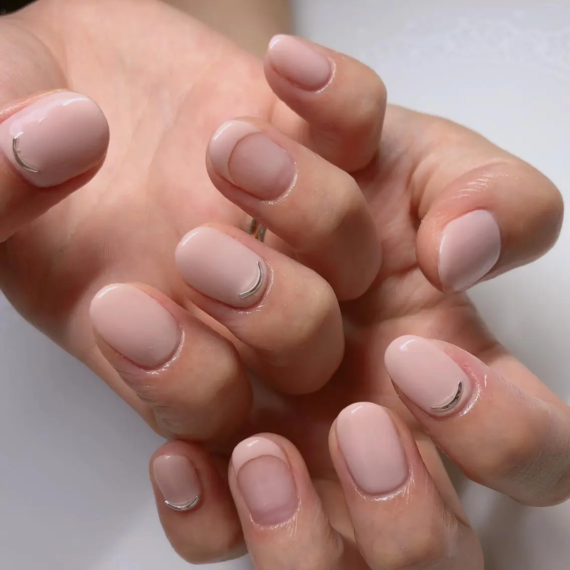 ネイル フレンチネイル Yukari chèrieのマツエク・マツパデザイン