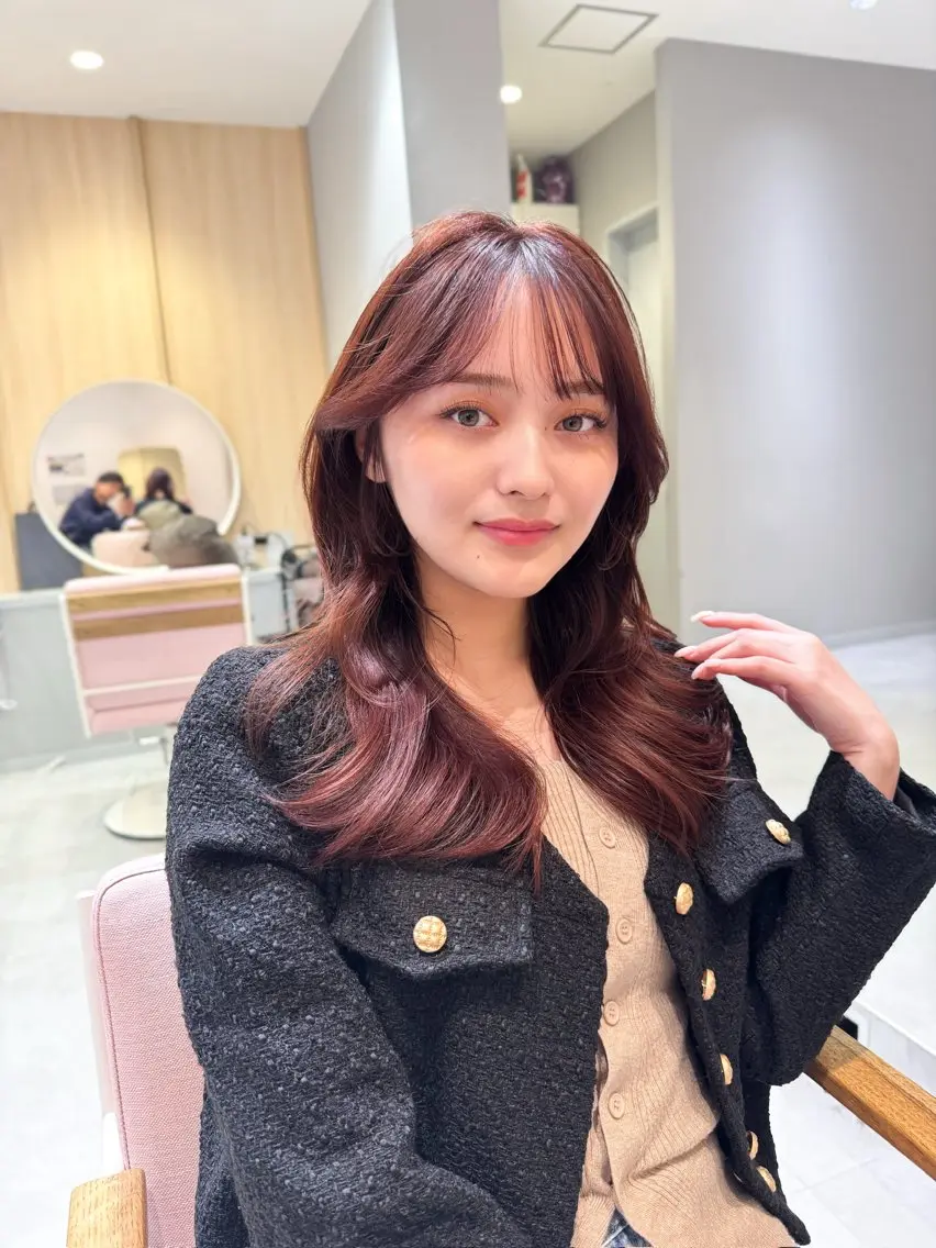 ロング カラー カット ヘアカラー トリートメント ヘアセット ✂️似合わせの魔術師 石田一樹✂️のヘアスタイル