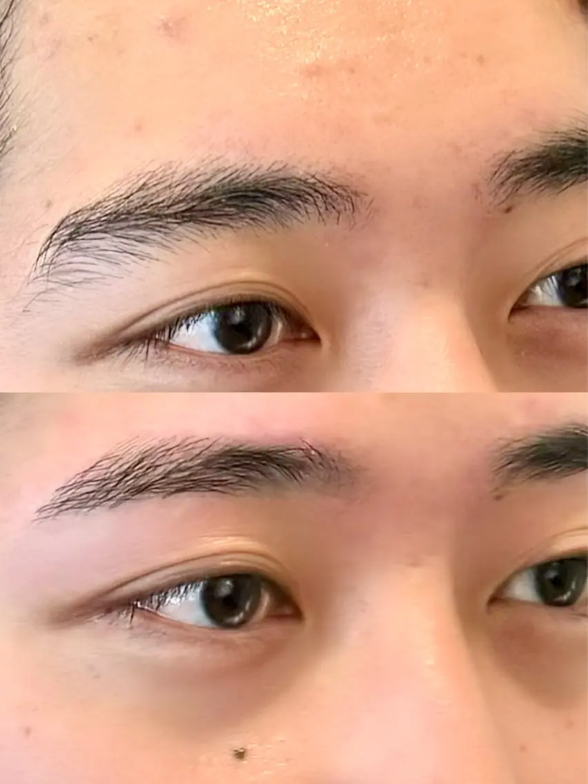 メンズ アイブロウ メンズアイブロウ ワックス脱毛 眉カット その他(アイブロウ) 渋谷・表参道サロン yukaの眉毛・アイブロウイメージ